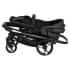 Коляска Ibebe I-Stop Leather 2 в 1 IS 17 Black/Black