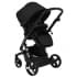 Коляска Ibebe I-Stop Leather 2 в 1 IS 17 Black/Black