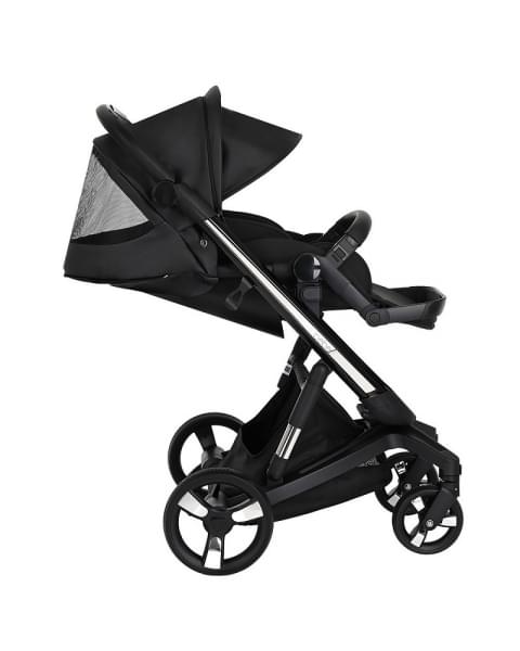 Коляска Ibebe I-Stop Leather 2 в 1 IS 17 Black/Black