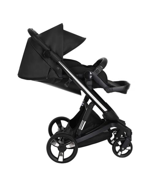 Коляска Ibebe I-Stop Leather 2 в 1 IS 17 Black/Black