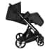 Коляска Ibebe I-Stop Leather 2 в 1 IS 17 Black/Black
