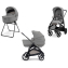 Коляска Inglesina Aptica Darwin i-Size 2026 3 в 1 Crystal Grey