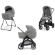 Коляска Inglesina Aptica Darwin i-Size 2026 3 в 1 Crystal Grey