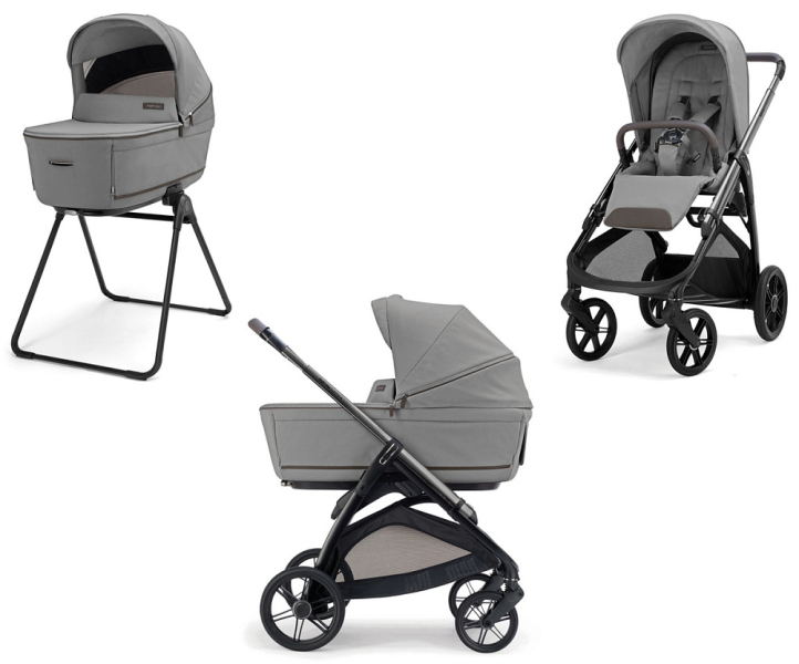 Коляска Inglesina Aptica Darwin i-Size 2026 3 в 1 Crystal Grey