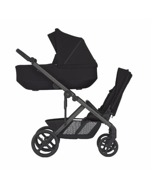 Коляска для двойни 2 в 1 Anex Modu, Nighty (Черный)
