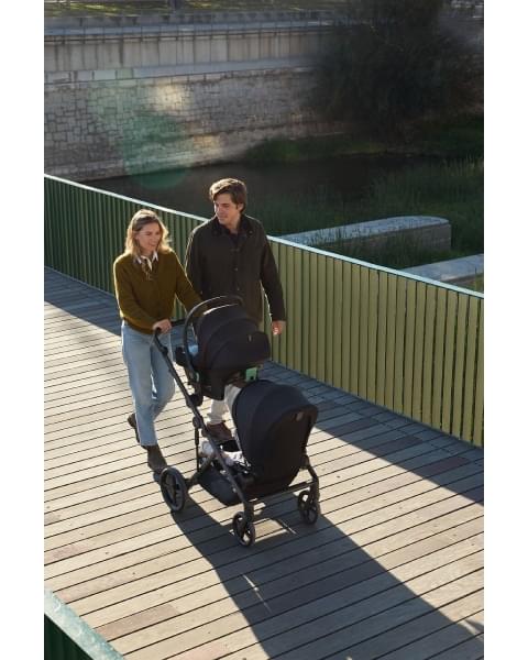 Коляска для двойни 2 в 1 Anex Modu, Nighty (Черный)