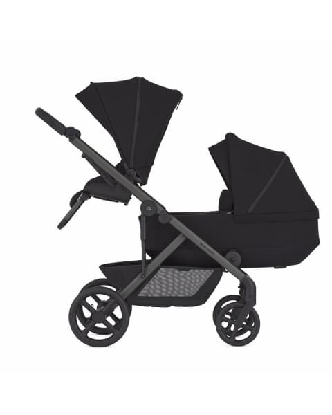 Коляска для двойни 2 в 1 Anex Modu, Nighty (Черный)