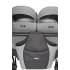 Коляска для двойни 2 в 1 Riko Basic Saxo, 02 (Серый / Чёрный)