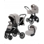 Коляска модульная 3 в 1 Luxmom 888 бежевый