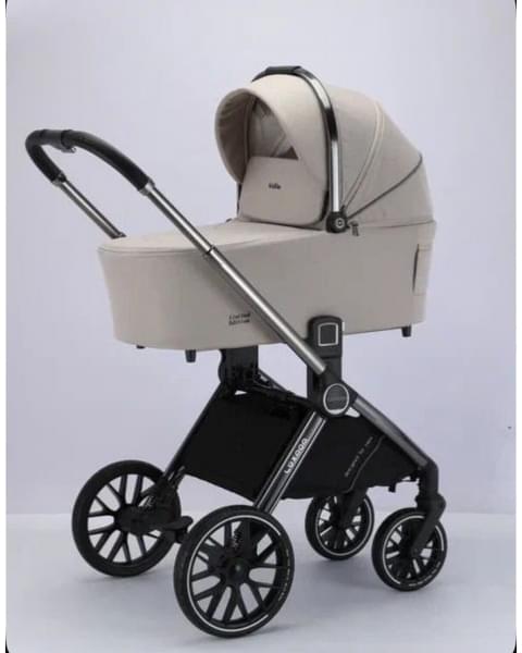 Коляска модульная 3 в 1 Luxmom 888 бежевый