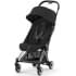 Коляска прогулочная Cybex Coya шасси Chrome Brown, Sepia Black (Черный)