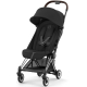 Коляска прогулочная Cybex Coya шасси Chrome Brown, Sepia Black (Черный)