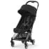 Коляска прогулочная Cybex Coya шасси Chrome Brown, Sepia Black (Черный)