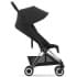 Коляска прогулочная Cybex Coya шасси Chrome Brown, Sepia Black (Черный)