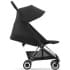 Коляска прогулочная Cybex Coya шасси Chrome Brown, Sepia Black (Черный)