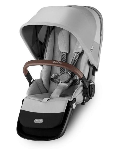 Коляска прогулочная Cybex Gazelle S шасси SLV, Lava Grey / Серый (с корзиной)