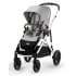Коляска прогулочная Cybex Gazelle S шасси SLV, Lava Grey / Серый (с корзиной)