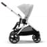 Коляска прогулочная Cybex Gazelle S шасси SLV, Lava Grey / Серый (с корзиной)
