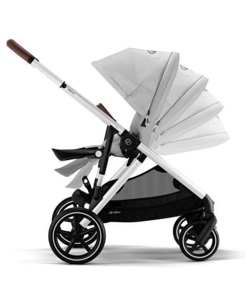 Коляска прогулочная Cybex Gazelle S шасси SLV, Lava Grey / Серый (с корзиной)
