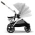 Коляска прогулочная Cybex Gazelle S шасси SLV, Lava Grey / Серый (с корзиной)
