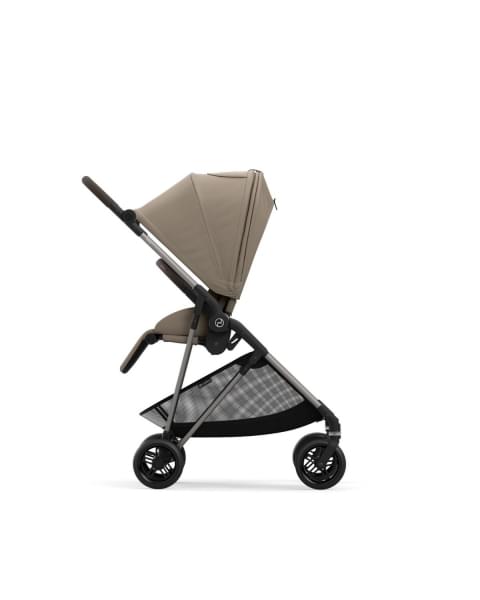 Коляска прогулочная Cybex Melio (с дождевиком), Seashell Beige (Бежевый)