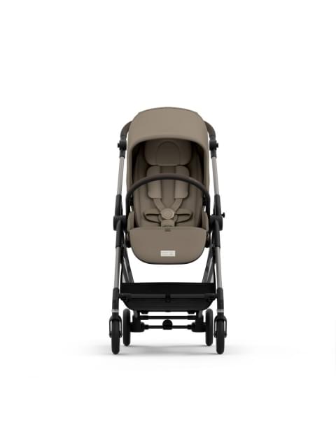Коляска прогулочная Cybex Melio (с дождевиком), Seashell Beige (Бежевый)