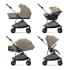 Коляска прогулочная Cybex Melio (с дождевиком), Seashell Beige (Бежевый)