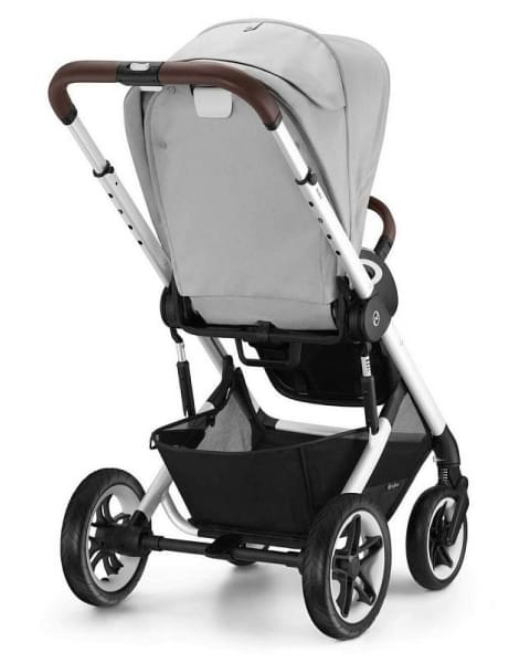 Коляска прогулочная Cybex Talos S Lux шасси SLV (с дождевиком), Lava Grey (Серый)