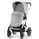 Коляска прогулочная Cybex Talos S Lux шасси SLV (с дождевиком), Lava Grey (Серый)