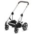 Коляска прогулочная Cybex Talos S Lux шасси SLV (с дождевиком), Lava Grey (Серый)