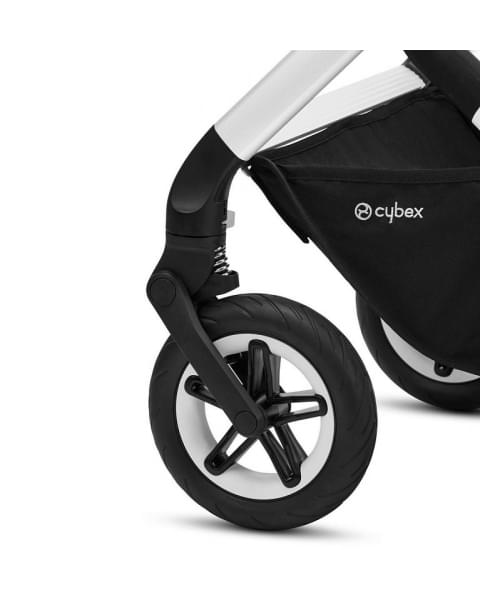 Коляска прогулочная Cybex Talos S Lux шасси SLV (с дождевиком), Lava Grey (Серый)