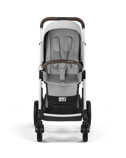 Коляска прогулочная Cybex Talos S Lux шасси SLV (с дождевиком), Lava Grey (Серый)