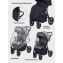 Коляска прогулочная Mowbaby Trail 2025 Black