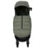 Коляска прогулочная Peppy Polo oliva green черная рама, сумка