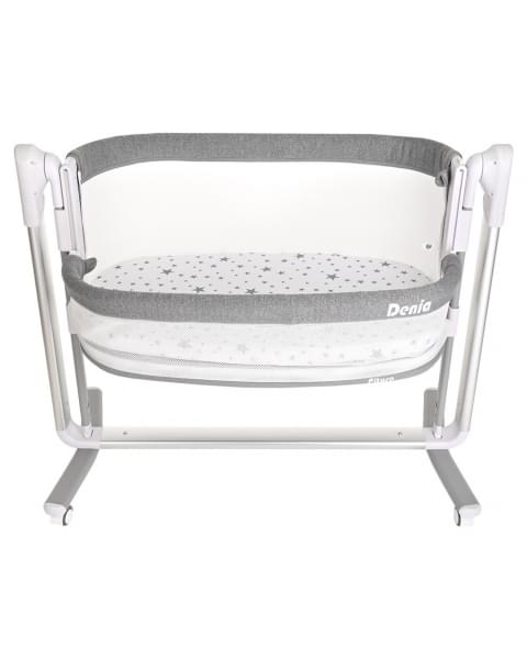 Колыбель Pituso Denia Lux на колёсах, Grey (Серый)