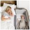 Колыбель Tutti Bambini CoZee c колёсами Oak and Silver