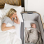 Колыбель Tutti Bambini CoZee c колёсами Oak and Silver