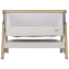 Колыбель Tutti Bambini CoZee c колёсами Oak and Silver