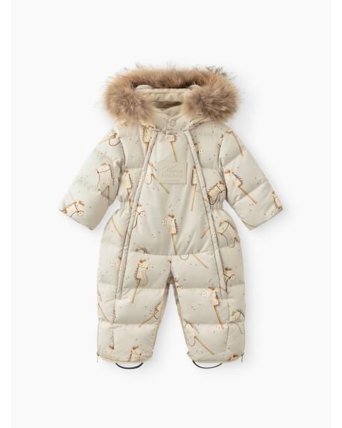 Комбинезон-трансформер детский от Happy Baby milky horse