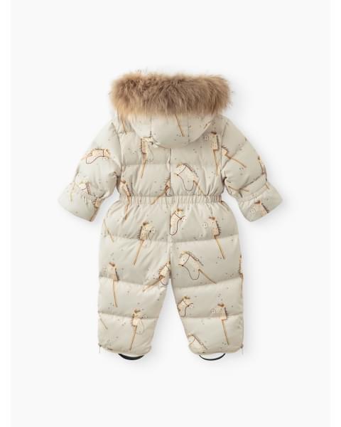 Комбинезон-трансформер детский от Happy Baby milky horse