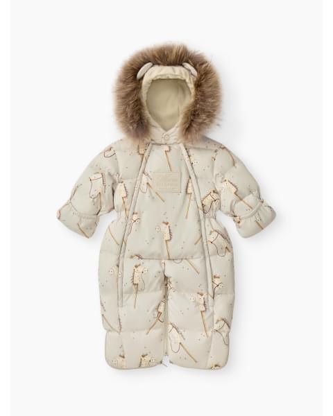 Комбинезон-трансформер детский от Happy Baby milky horse