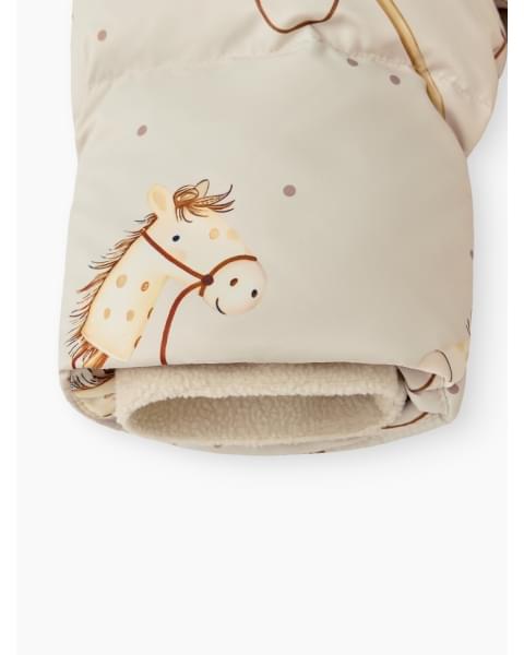 Комбинезон-трансформер детский от Happy Baby milky horse