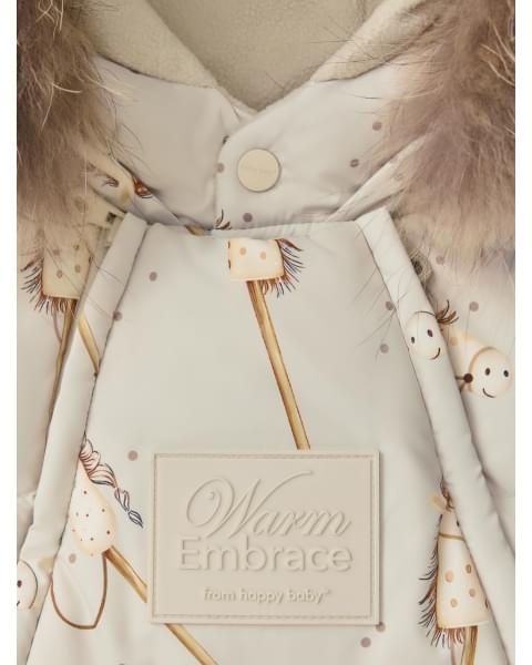 Комбинезон-трансформер детский от Happy Baby milky horse