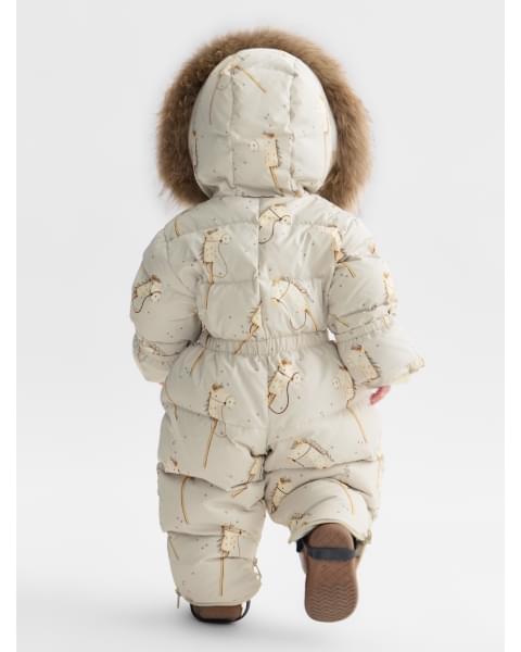 Комбинезон-трансформер детский от Happy Baby milky horse