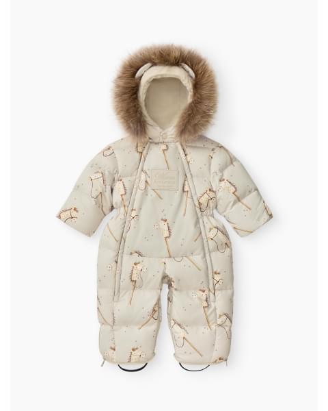 Комбинезон-трансформер детский от Happy Baby milky horse