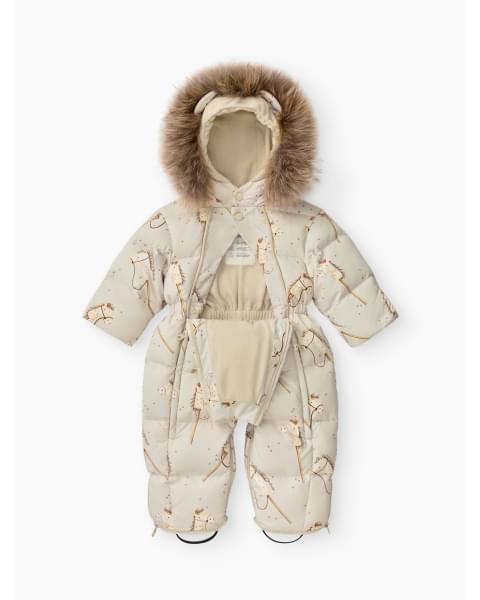 Комбинезон-трансформер детский от Happy Baby milky horse