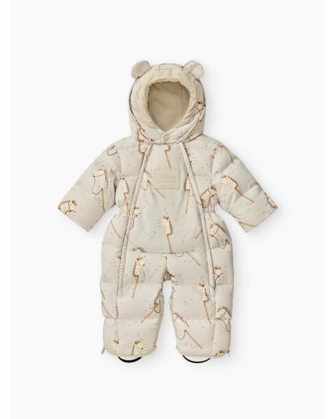 Комбинезон-трансформер детский от Happy Baby milky horse