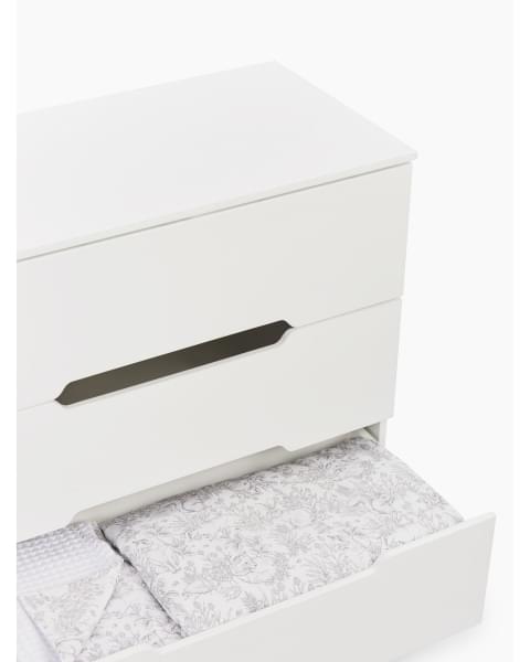 Комод Happy Baby Fioki V2, White (Белый)