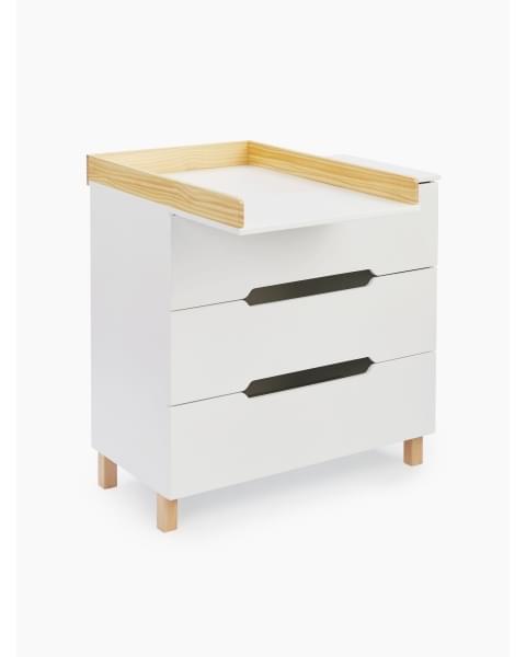 Комод Happy Baby Fioki V2, White (Белый)