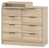 Комод Pituso Kids Optimum ЛДСП Дуб сонома